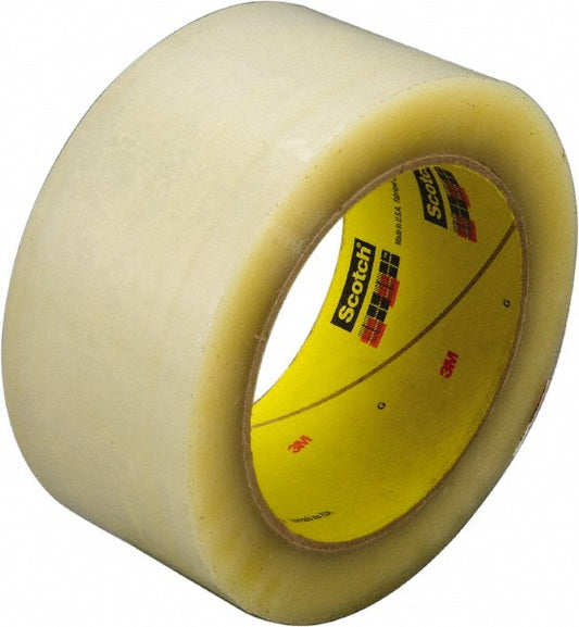 Scotch 7000123624 Packing Tape Clear, Rubber Adhesive