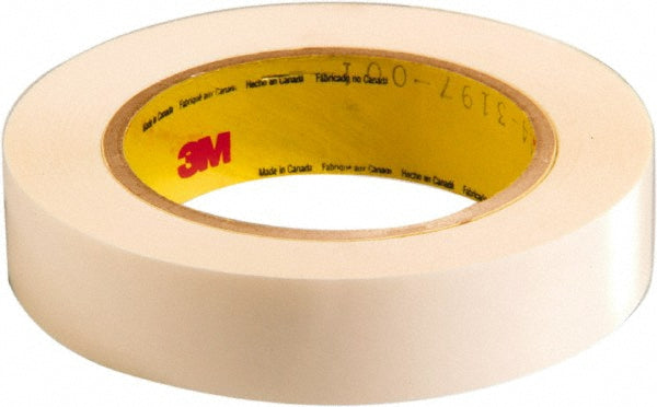 3M 7010302009 Clear Double-Sided Polyethylene Film Tape 3/4" Wide, 36 yd Long, 3.9 mil Thick, Acrylic Adhesive