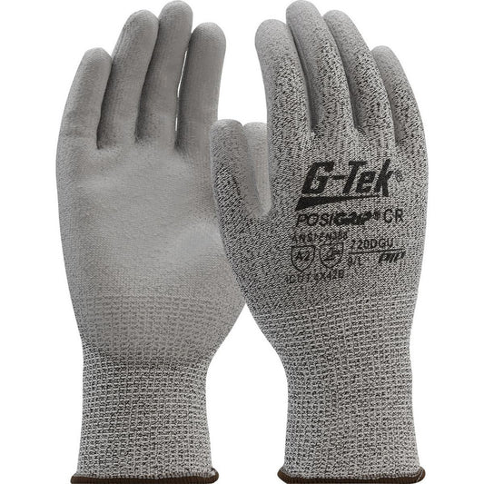 PIP 720DGU/XXL Cut, Puncture & Abrasion-Resistant Gloves PiP 720DGU, Size 2X-Large, ANSI Cut A2, ANSI Puncture 2, Polyurethane, PolyKor