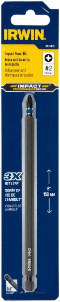 Irwin IWAF36PH2 Power Screwdriver Bit Phillips Bit, #2 Phillips