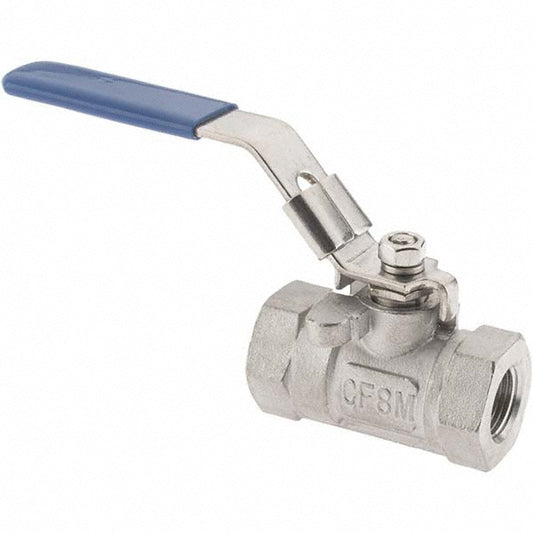 Value Collection 06Q241N06038FSR Manual Ball Valve 3/8" Pipe, Reduced Port