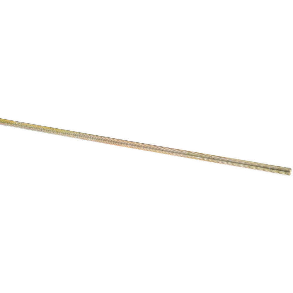 Value Collection 36917 Threaded Rod 3/8-24, 3' Long, Low Carbon Steel