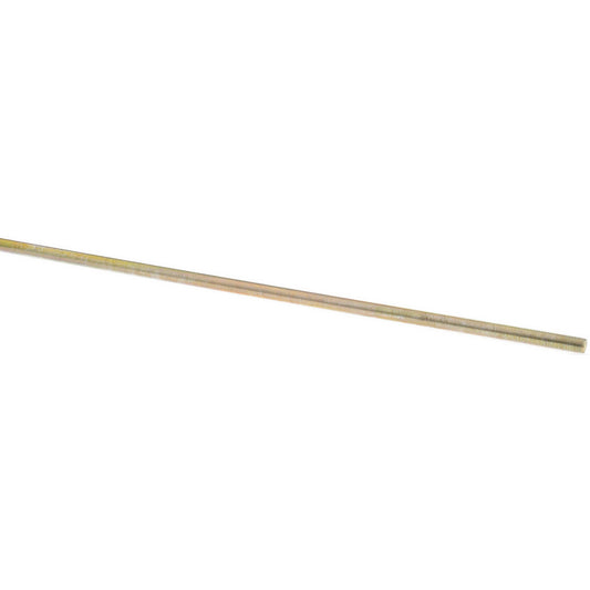 Value Collection 36917 Threaded Rod 3/8-24, 3' Long, Low Carbon Steel