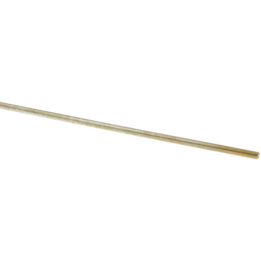 Value Collection 36678 Threaded Rod 7/16-14, 3' Long, Low Carbon Steel