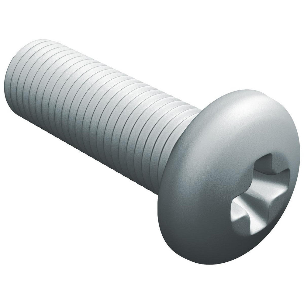Value Collection 43606 Machine Screw M4x0.7 x 30.00 mm  Length Under Head, Pan Head, Phillips