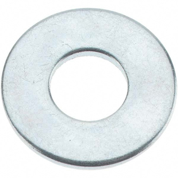 Value Collection 31411 1/4" Screw USS Flat Washer Steel, Zinc-Plated