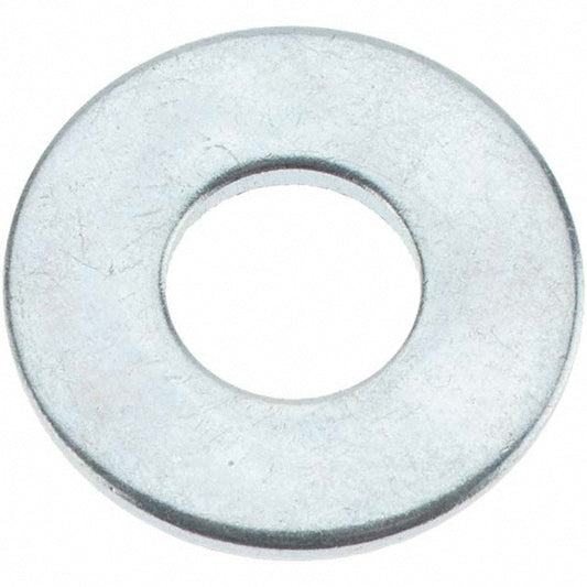 Value Collection 31411 1/4" Screw USS Flat Washer Steel, Zinc-Plated