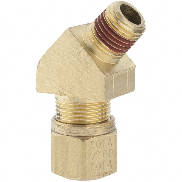 Eaton 1480X8X4Z Compression Tube Elbow 1/2" Tube OD, Compression x MNPT