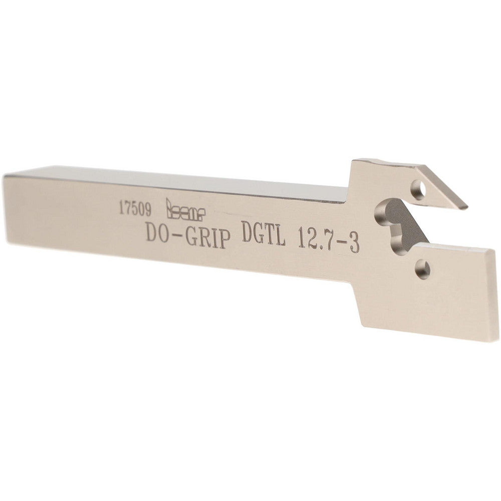 Iscar 2301294 Indexable Grooving-Cutoff Toolholder DGTL 12.7-3, 0.118 to 1/8" Groove Width, 0.69" Max Depth of Cut, Left Hand