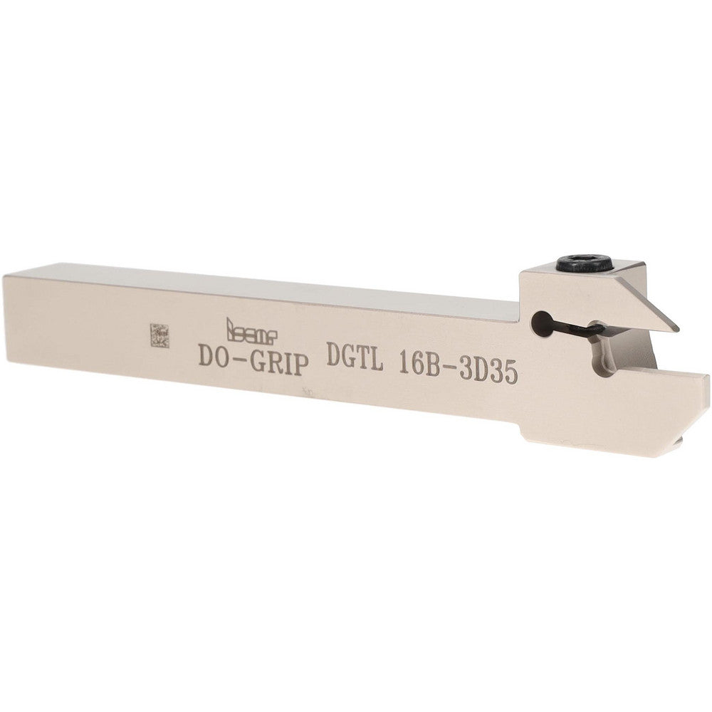 Iscar 2301399 Indexable Grooving-Cutoff Toolholder DGTL 16B-3D35, 3 to 3.18 mm Groove Width, 16 mm Max Depth of Cut, Left Hand