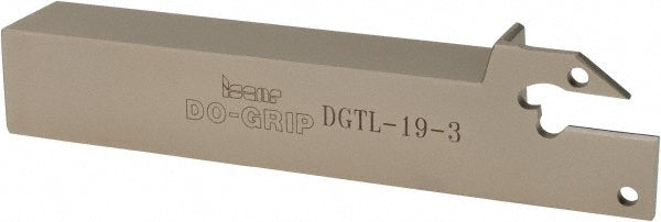 Iscar 2301296 Indexable Grooving-Cutoff Toolholder DGTL 19-3, 0.118 to 1/8" Groove Width, Left Hand
