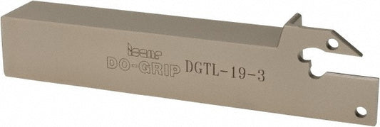 Iscar 2301296 Indexable Grooving-Cutoff Toolholder DGTL 19-3, 0.118 to 1/8" Groove Width, Left Hand