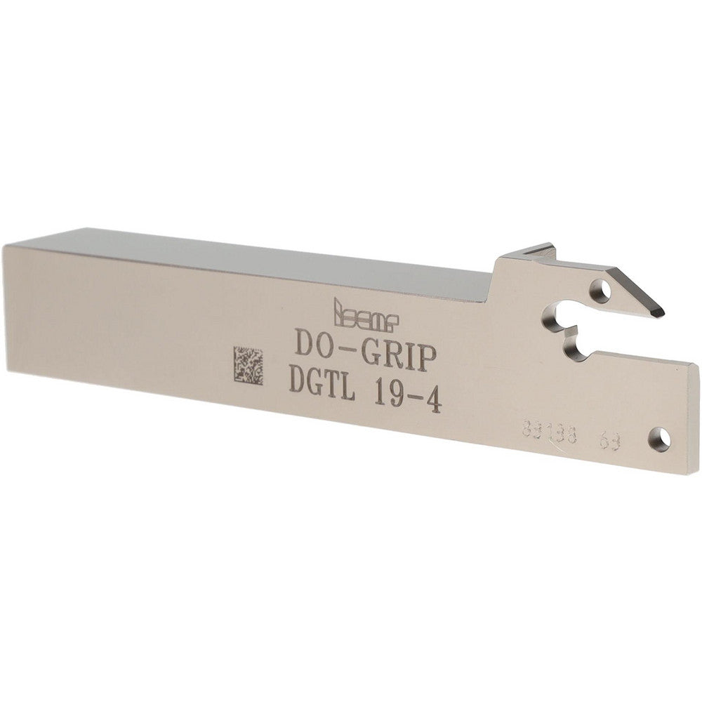 Iscar 2301298 Indexable Grooving-Cutoff Toolholder DGTL 19-4, 0.157 to 0.157" Groove Width, 1" Max Depth of Cut, Left Hand