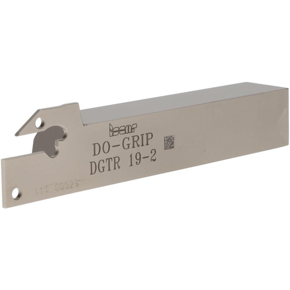 Iscar 2301283 Indexable Grooving-Cutoff Toolholder DGTR 19-2, 0.075 to 0.098" Groove Width, Right Hand