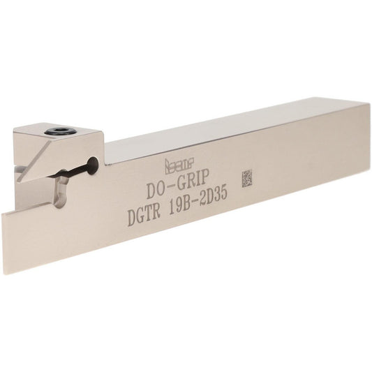 Iscar 2301425 Indexable Grooving-Cutoff Toolholder DGTR 19B-2D35, 0.075 to 0.098" Groove Width, 0.689" Max Depth of Cut, Right Hand