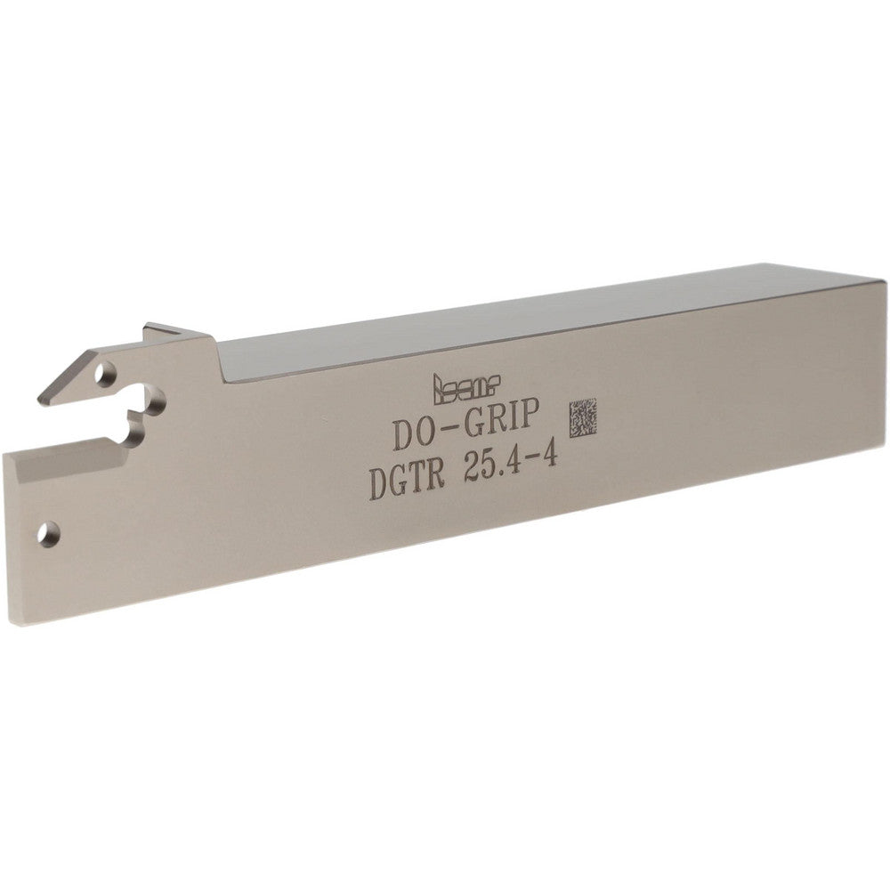 Iscar 2301289 Indexable Grooving-Cutoff Toolholder DGTR 25.4-4, 0.157 to 0.157" Groove Width, Right Hand