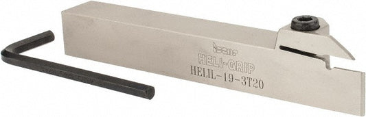 Iscar 2500549 Indexable Grooving Toolholder HELIL 19-3T20, External, Left Hand, 1.76" Max Workpiece Dia