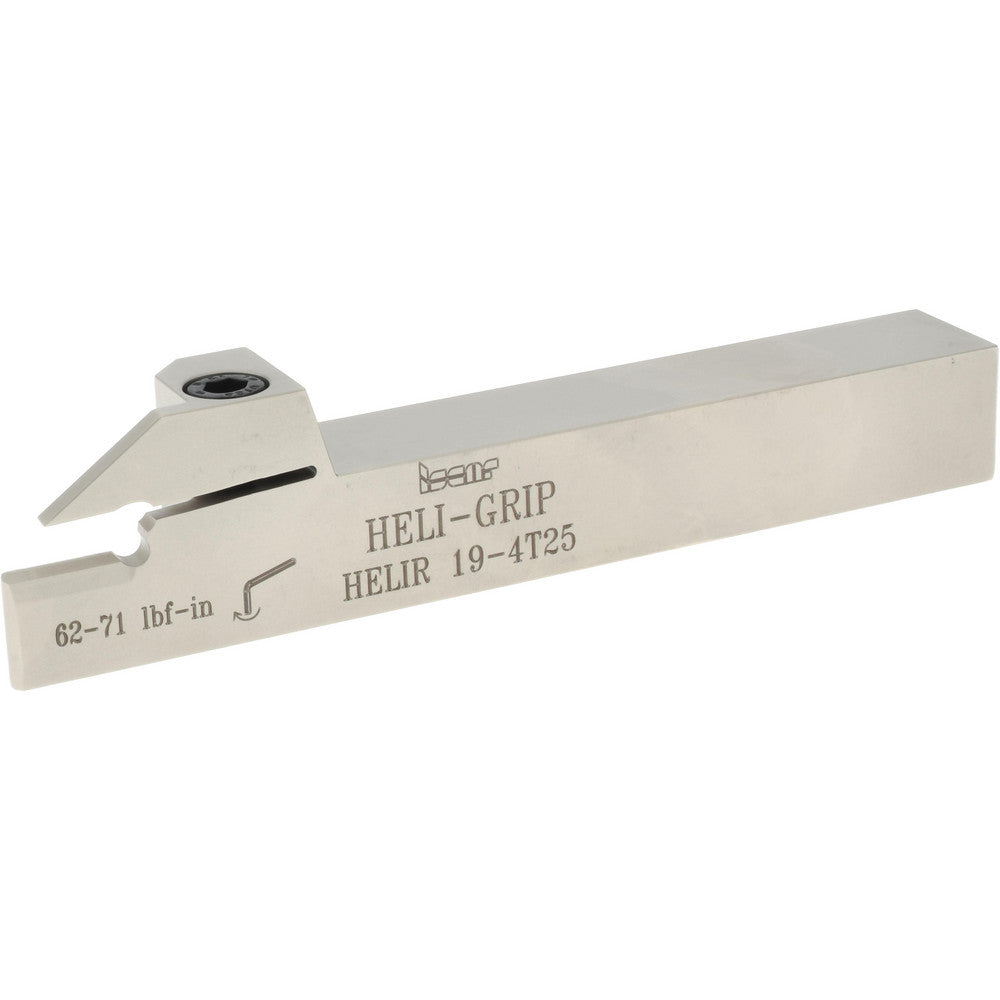 Iscar 2500527 Indexable Grooving Toolholder HELIR 19-4T25, External, Right Hand, 1.97" Max Workpiece Dia
