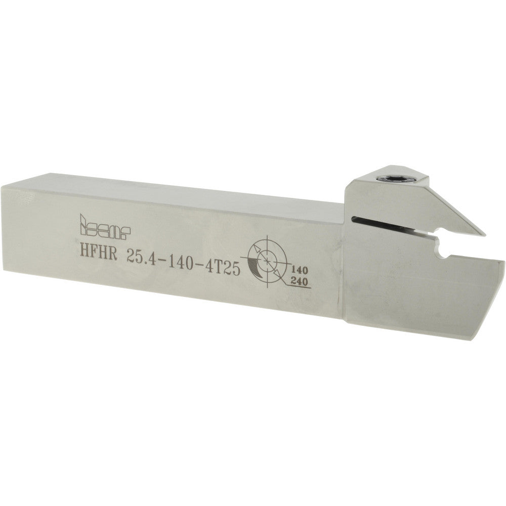 Iscar 2500211 Indexable Grooving Toolholder HFHR 25.4-140-4T25, External, Right Hand, 9.45" Max Workpiece Dia