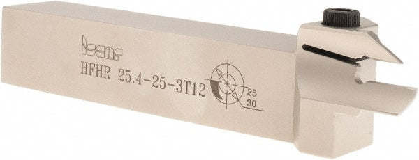 Iscar 2500089 Indexable Grooving Toolholder HFHR 25.4-25-3T12, External, Right Hand, 1.18" Max Workpiece Dia