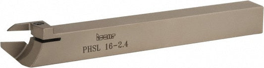 Iscar 2800744 Indexable Grooving Toolholder PHSL 16-2.4, External, Left Hand, 1.26" Max Workpiece Dia
