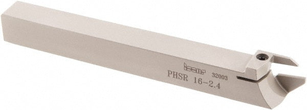 Iscar 2800743 Indexable Grooving Toolholder PHSR 16-2.4, External, Right Hand, 1.26" Max Workpiece Dia