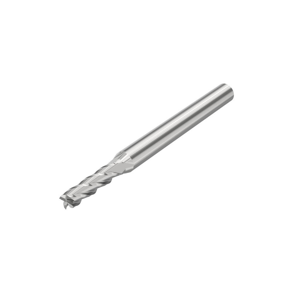 Seco 10268158 Square End Mill 1/16" Dia, 3/16" LOC, 4 Flute, Solid Carbide