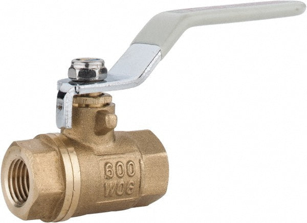 Value Collection TXN025 Full Port Manual Ball Valve 1/4" Pipe, Full Port