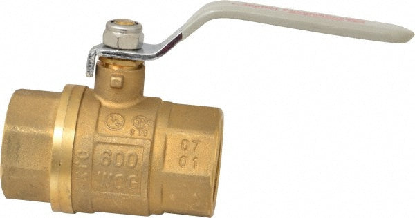 Value Collection TXSSN125 2-Way Manual Ball Valve 1-1/4" Pipe, Full Port