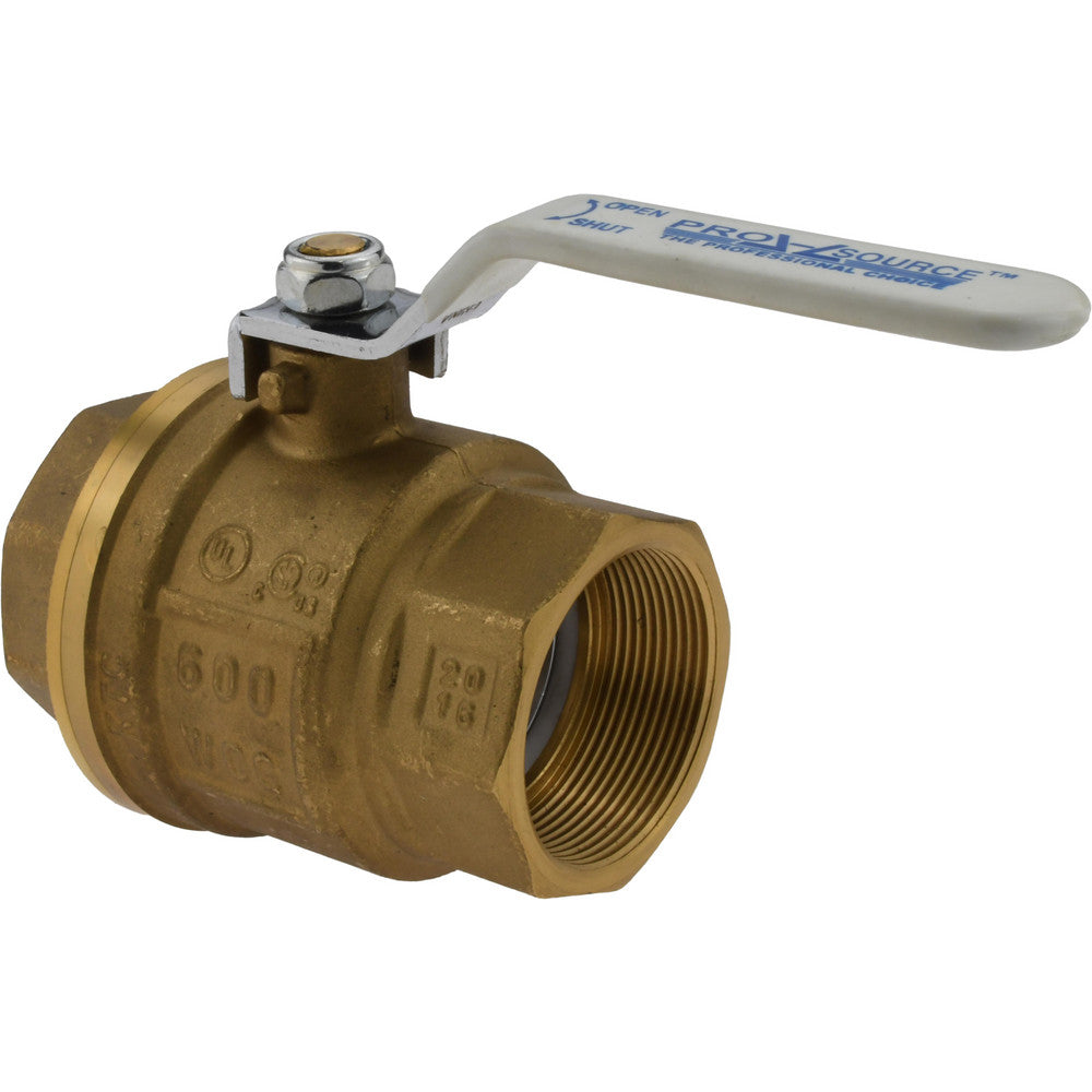Value Collection TXSSN200 2-Way Manual Ball Valve 2" Pipe, Full Port