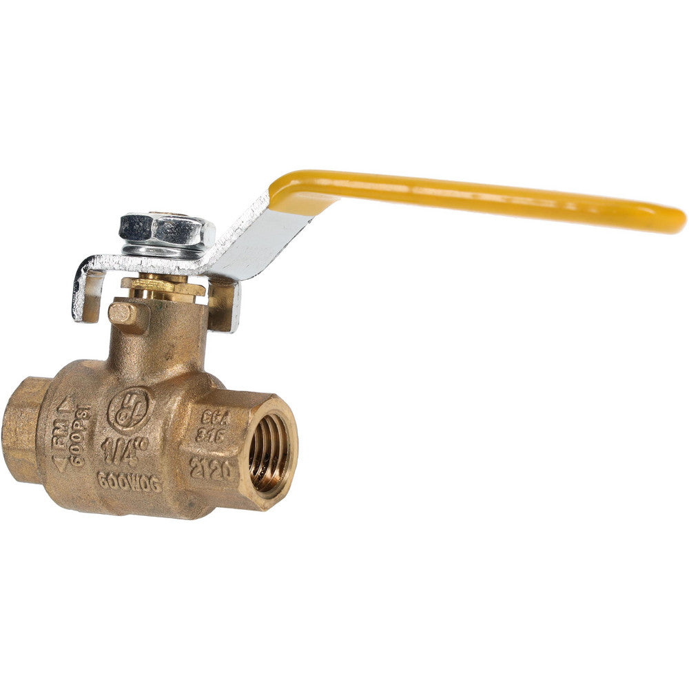 Value Collection TXSSN025 2-Way Manual Ball Valve 1/4" Pipe, Full Port