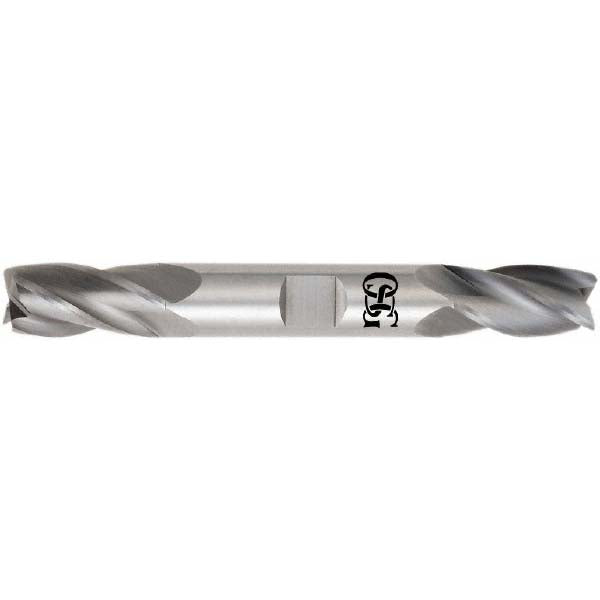 OSG 444-250011 Square End Mill  0.2500" Dia, 0.625" LOC, 0.375" Shank Dia, 3.375" OAL, 4 Flutes, Solid Carbide
