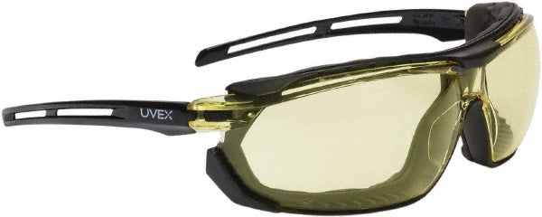 Uvex S4042 Safety Goggles Dust, Anti-Fog, Amber
