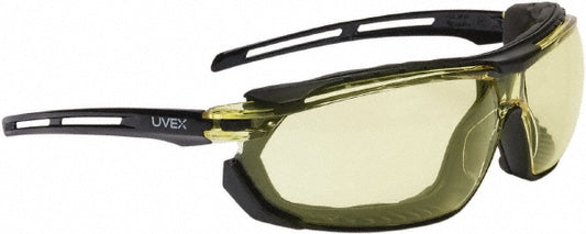 Uvex S4042 Safety Goggles Dust, Anti-Fog, Amber