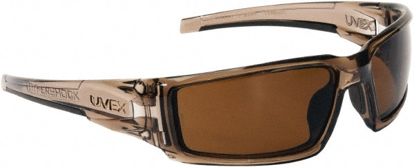 Uvex S2969 Safety Glass Scratch-Resistant, Espresso Lenses, Full-Framed