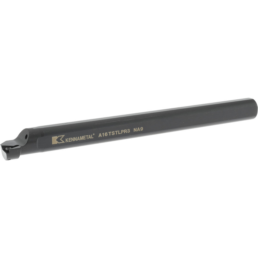 Kennametal 1094753 Indexable Boring Bar A16STLPR3, 30.99 mm Min Bore Dia, Right Hand Cut, 1" Shank Dia, -5 &deg Lead Angle, Steel