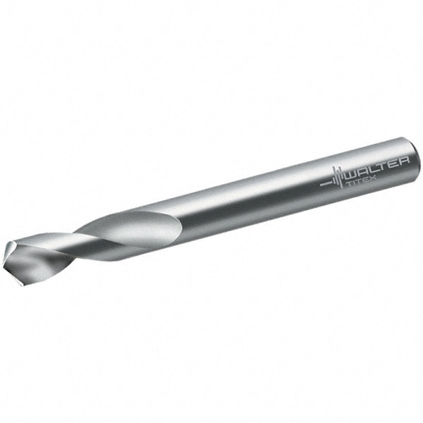 Walter-Titex 5153651 Spotting Drill 1/2" Dia, 120 &deg Point, 170 mm OAL, High Speed Steel