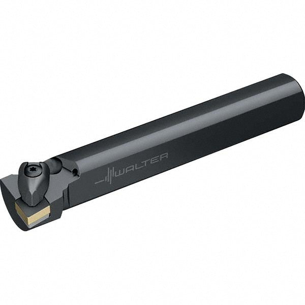 Walter 5097450 Indexable Boring Bar A16T-DCLNR4, 1.28" Min Bore Dia, Right Hand Cut, 1" Shank Dia, 95 &deg Lead Angle, Steel