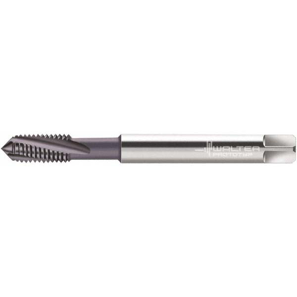 Walter-Prototyp 5344190 Spiral Flute Tap 5/16-24 UNJF, 3 Flutes, Modified Bottoming, 3B Class of Fit, Powdered Metal, AlCrN Coated