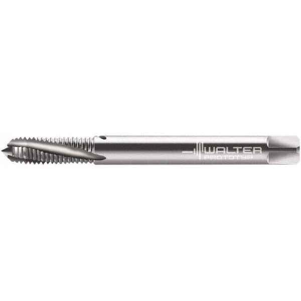 Walter-Prototyp 5078588 Spiral Flute Tap 1/4-28 UNJF, 3 Flutes, Modified Bottoming, 3B Class of Fit, Powdered Metal, Bright/Uncoated