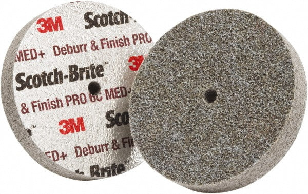 3M 7100053418 Deburring Wheel  3" Dia,  1/8" Face Width,  1/4" Hole,  Density 6 N/A Ceramic