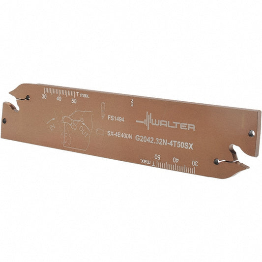 Walter 6424620 G2042 N Double End Neutral Indexable Cutoff Blade