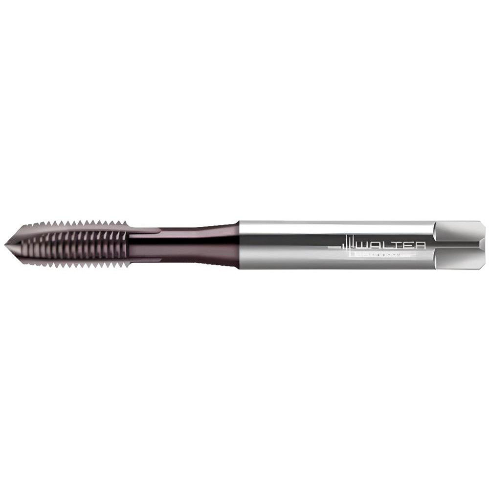 Walter-Prototyp 6432608 Spiral Point Tap 1/4-28 UNF, 3 Flutes, Plug Chamfer, 2B Class of Fit, High-Speed Steel-E-PM, THL Coated