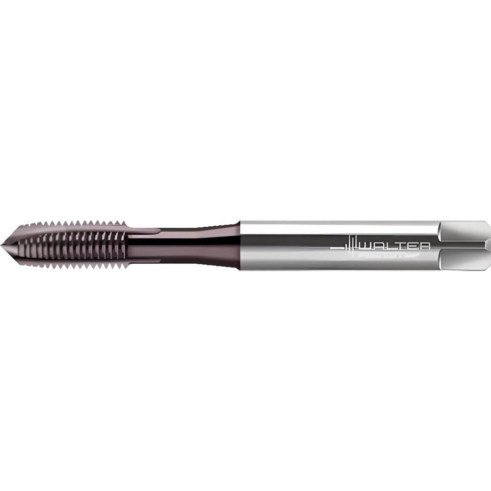 Walter-Prototyp 6432600 Spiral Point Tap 1/4-20 UNC, 3 Flutes, Plug Chamfer, 2B Class of Fit, High-Speed Steel-E-PM, THL Coated