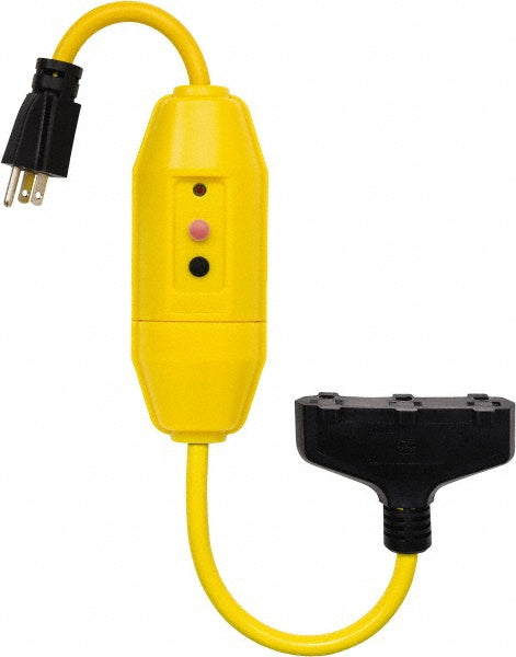 Tower 30396028-08 Plug-In GFCI Cord Set 2' Cord, 15A, 125V