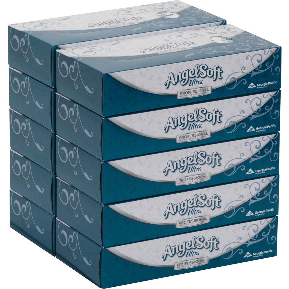 Arrow Pneumatics, Inc. 4836014 Angel Soft Ultra Professional Series 2-Ply Facial Tissue, Flat Box