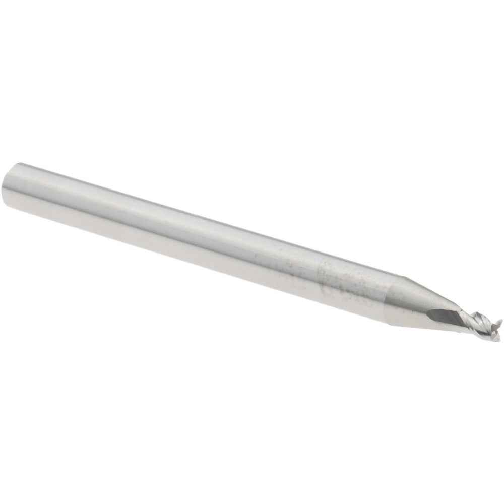 Harvey Tool 968762 Square End Mill 1/16" Dia, 3/32" LOC, 3 Flute, Solid Carbide