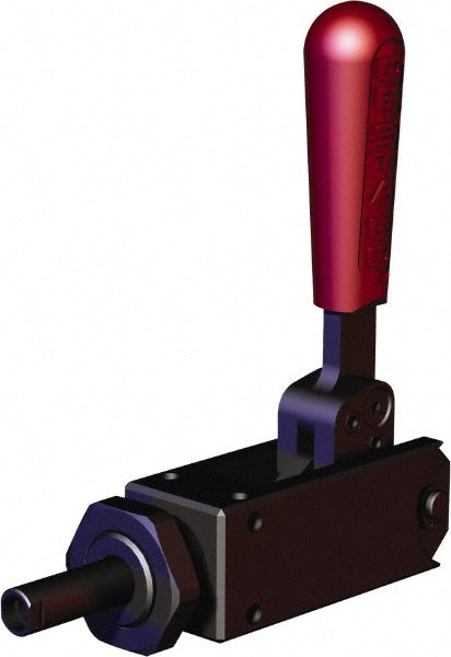 De-Sta-Co 614-M Standard Straight Line Action Clamp 1124.05 lb Load Capacity, 1.26" Plunger Travel, Flanged Base, Carbon Steel