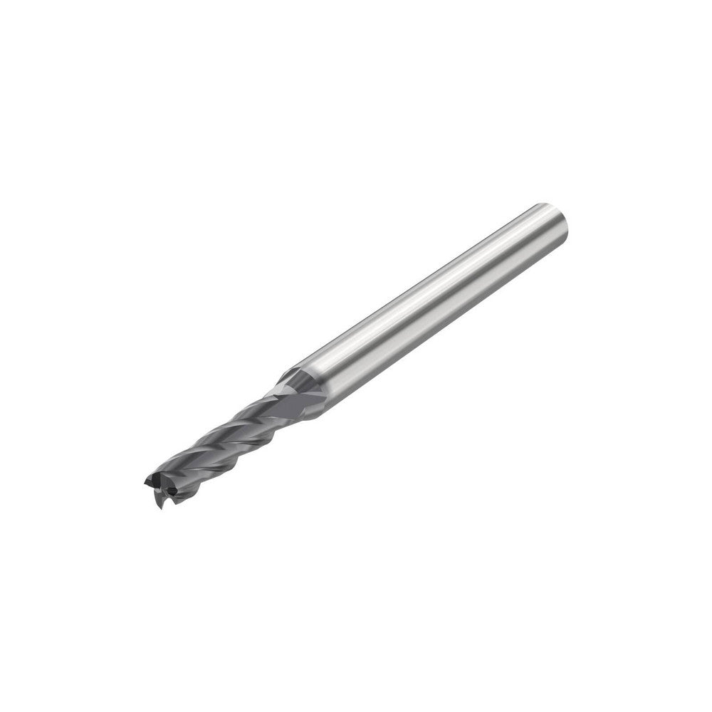 Seco 10268262 Square End Mill 1/16" Dia, 3/16" LOC, 4 Flute, Solid Carbide