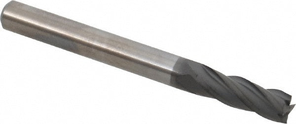 YG-1 99631 Square End Mill 1/4" Dia, 3/4" LOC, 4 Flute, Solid Carbide